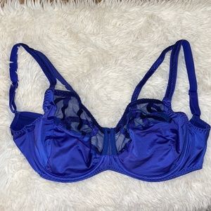 Louisa Bracq “Series” bra - 30I cobalt blue